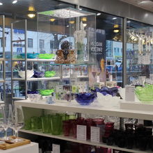 コスタボダのガラス製品。