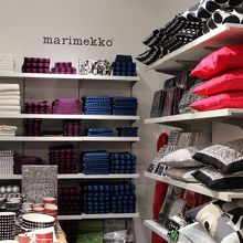 マリメッコのコーナー