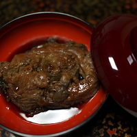 向瀧伝統の料理　コイの甘煮