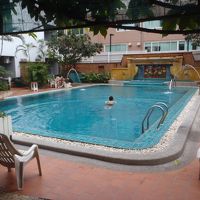 広いプールでした