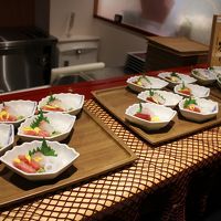 夕食バイキング