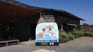 焼きたて海鮮が頂ける海女小屋