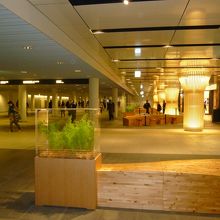 休息スペースも確保されてます