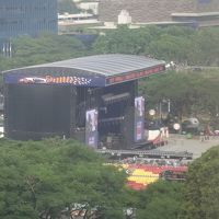 F1の時のボン・ジョビのステージ