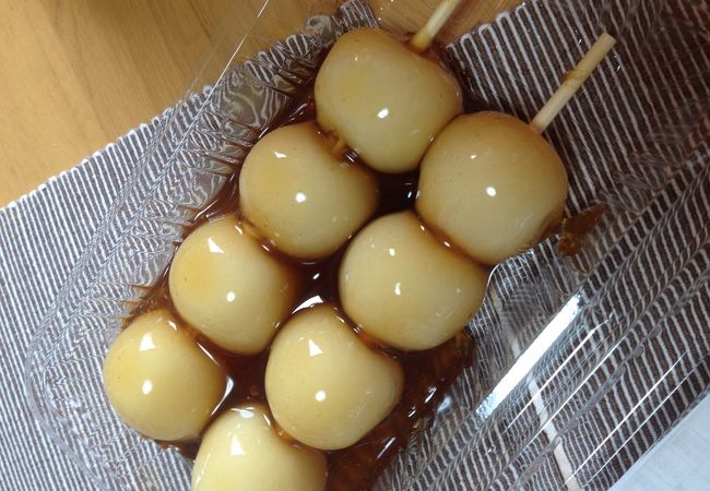 おもち、団子が美味しい