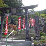 鳥居のあるお寺