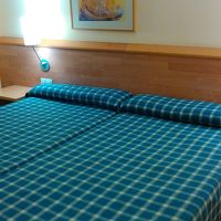 ベッドがくっついています