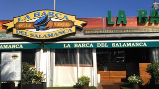 ヨットハーバーが目の前のレストラン