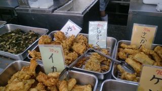 モズクの天ぷらもあります