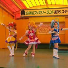 たまにプリキュアのイベントとかもやってます