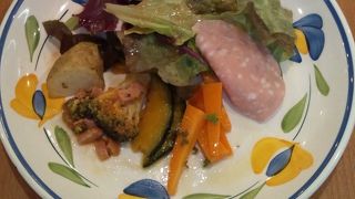 日替わりのパスタのランチ