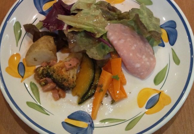 日替わりのパスタのランチ