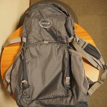 上高地に行く前日に急遽、ポケッタブルザックを購入しました。