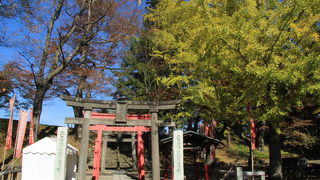 鶴ヶ城内にある神社