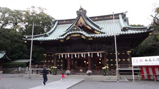 七五三の時期に行きました。