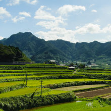 こんな素敵な山々に囲まれた環境です