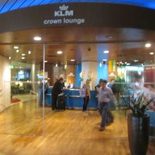 スキポール空港 KLMクラウンラウンジ