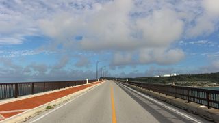 浜比嘉大橋からの眺めもなかなかです