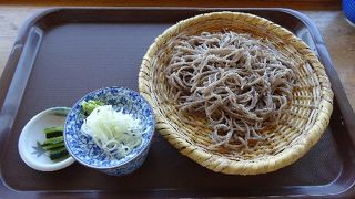 おいしいお蕎麦が食べられる道の駅です。