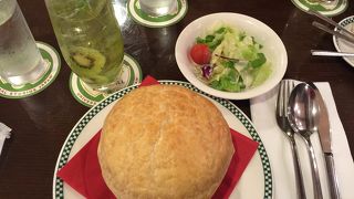 シーフードシチューのパイ包み ♪