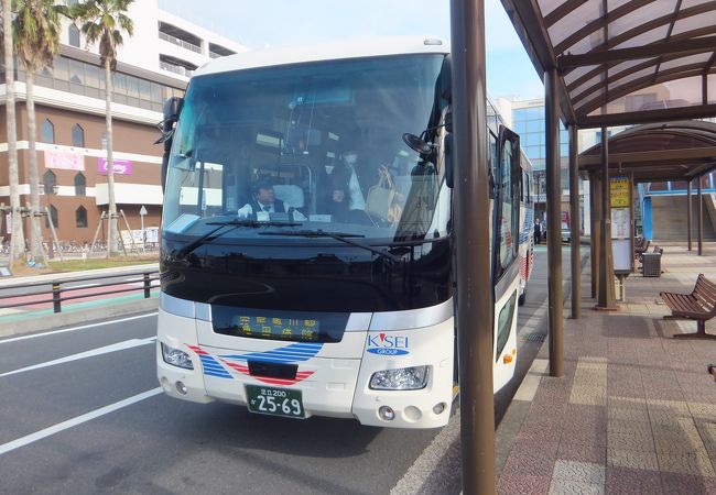 東京駅～安房鴨川間をむすぶ高速バスです。