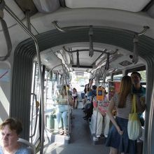 トラム内部