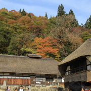 大内宿の最奥にあり