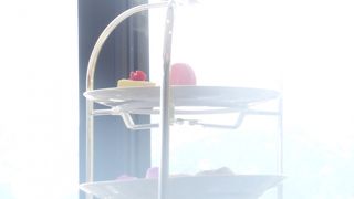 紅茶も景色もよい