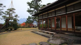 借景がすばらしい！