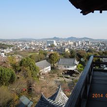 高欄からの風景