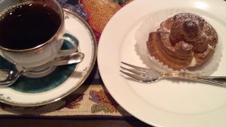 珈琲とシュークリーム