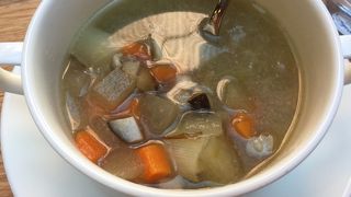 塩麹入り野菜スープ ♪