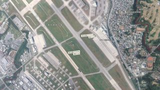 道の駅かでな  沖縄