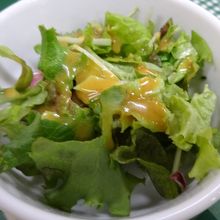  サラダが美味しい！