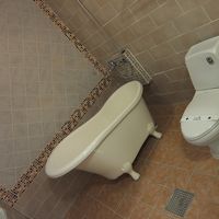 シャワールームが別にあった