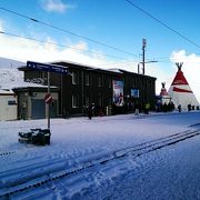 グリンデルヴァルトのスキー拠点駅