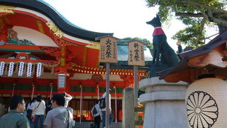 楼門の奥にあるのが本殿です