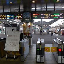 高松駅改札