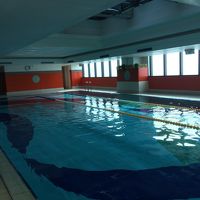 プールは景色がいまひとつ