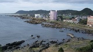房総半島最南端の温泉地