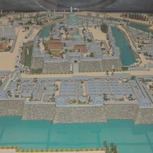 家康時代の大阪城の周辺の様子