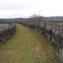 意外と幅広くてウォーキングに最適です