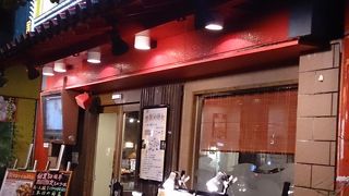 上海料理店で麻婆豆腐