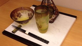 憧れの北一硝子、見ていて飽きません