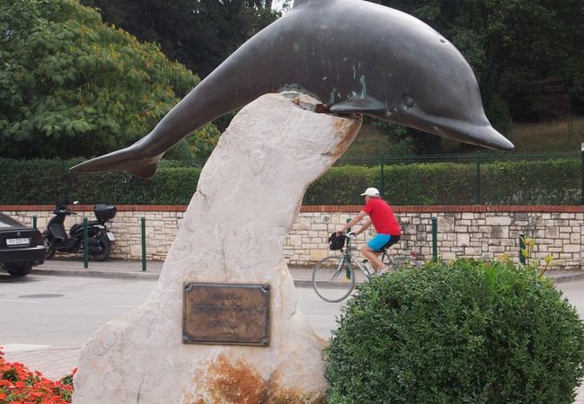 観光バスも停まるフォトスポット