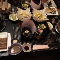 テーブルにセッティングされてたお料理達