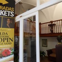 ショパン博物館（CELDA4）のチケット売り場