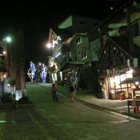 ホテルの周りの商店