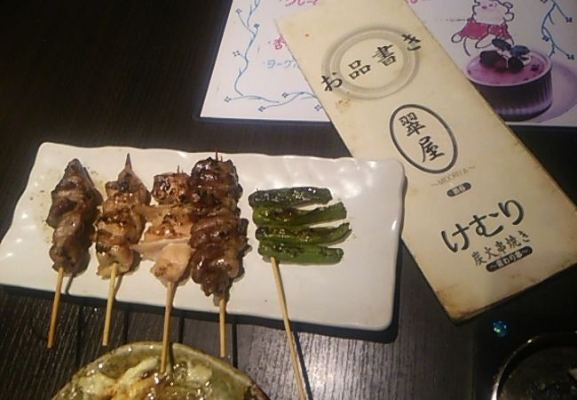 焼き鳥が美味しいと評価のことだが。。。