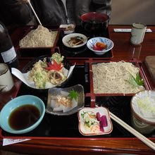 １１月になると新蕎麦が食べられます。